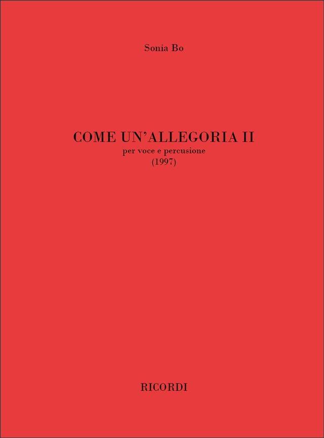Come Un'Allegoria Ii